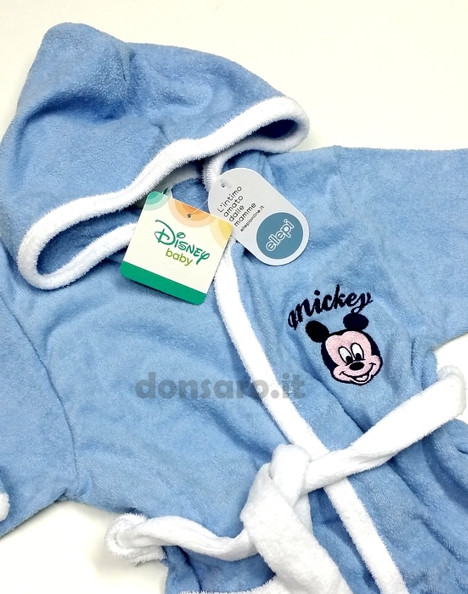 Accappatoio Bambino spugna Disney Mickey, Ellepi