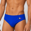 slip mare uomo scuola nautica italiana colore bluette