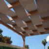telo gazebo su misura ondaflex il made in Italy di qualità istallato su gazebo