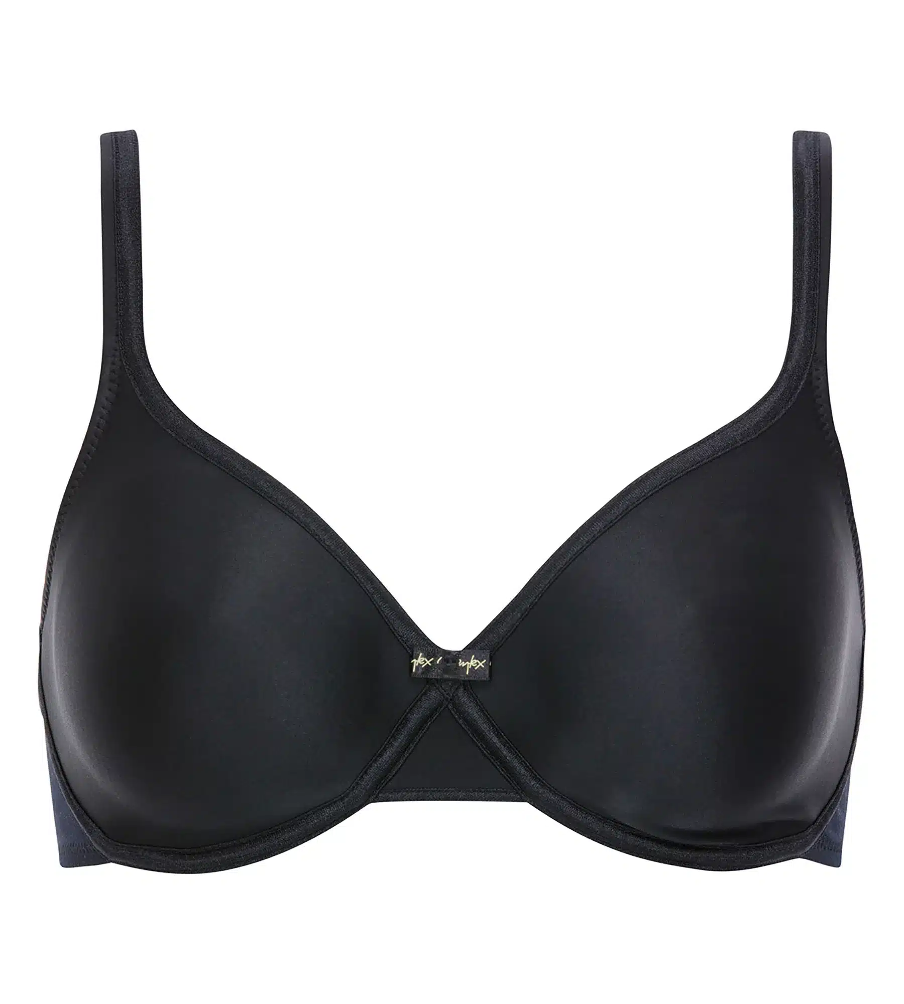 reggiseno playtex con ferretto liscio colore nero dettaglio