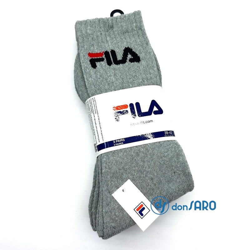 Calza Spugna Corta Uomo FILA F9505  3 paia - immagine 4
