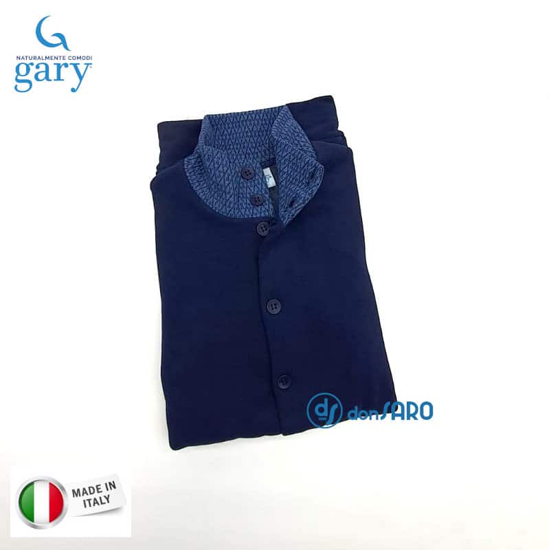 Giacca camera uomo con bottoni punto milano, Gary N60111 - immagine 2