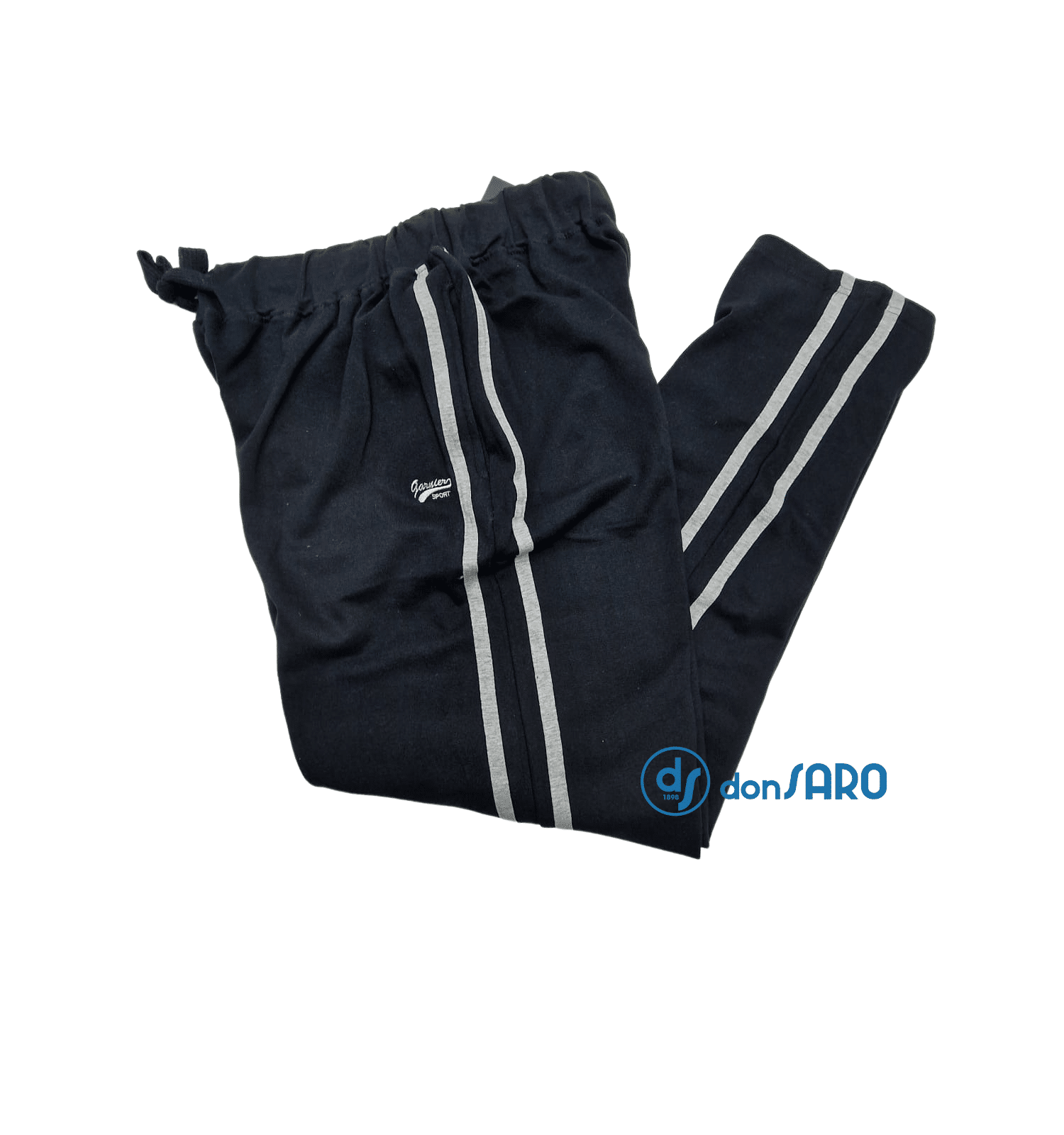 Pantalone tuta uomo calibrato in felpa senza polsino, 030G