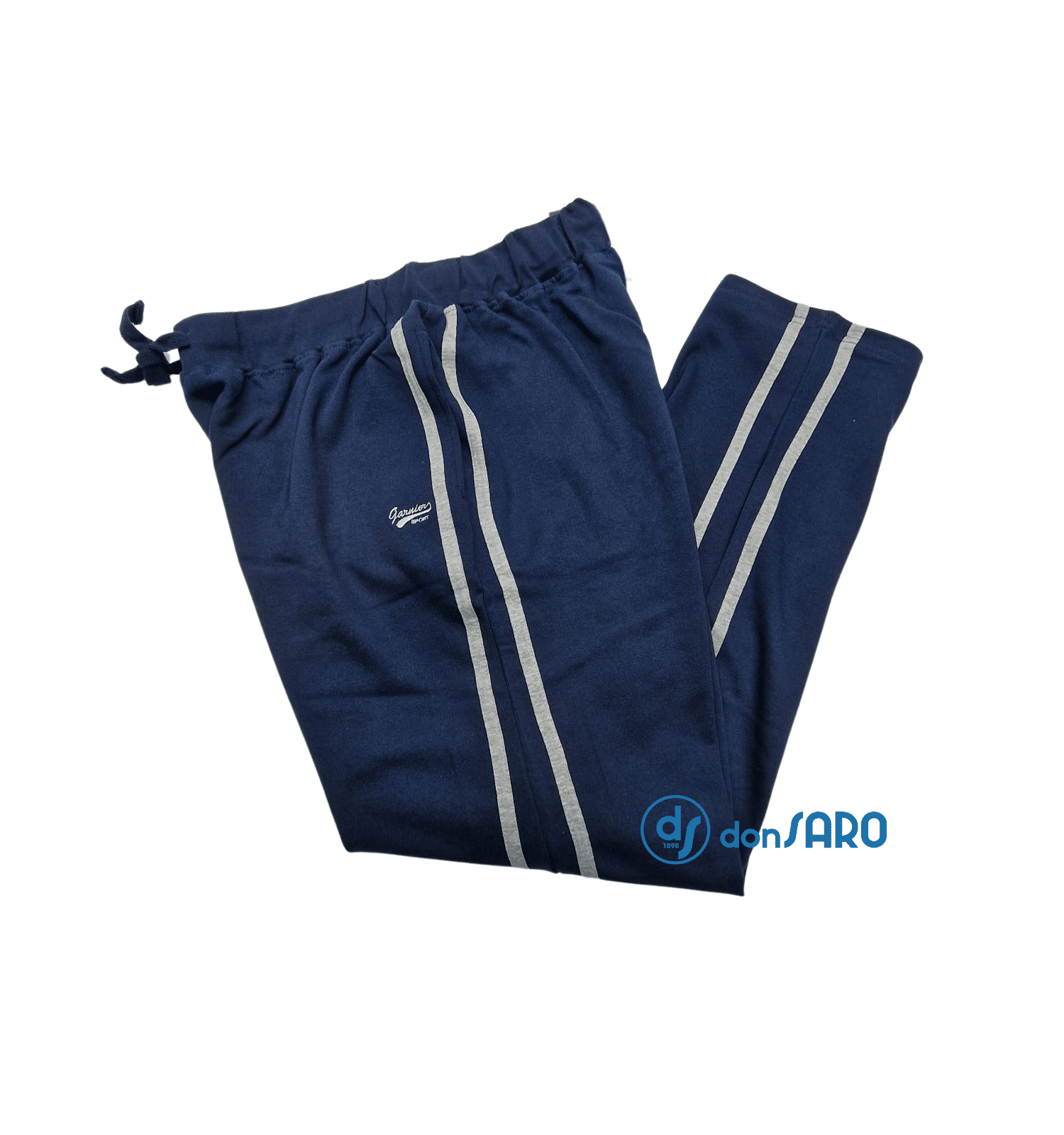 Pantalone tuta uomo calibrato in felpa senza polsino, 030G - immagine 3