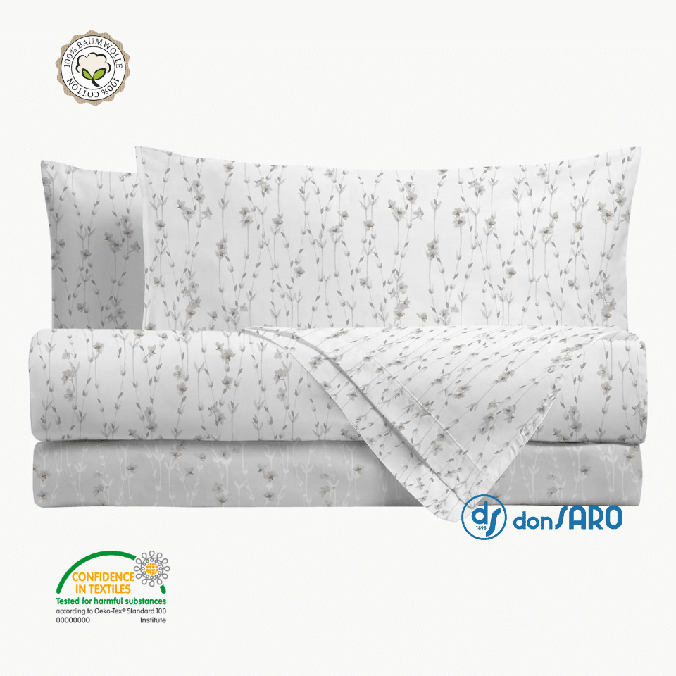 Completo letto matrimoniale floreale, Di maestro Astoria - immagine 4