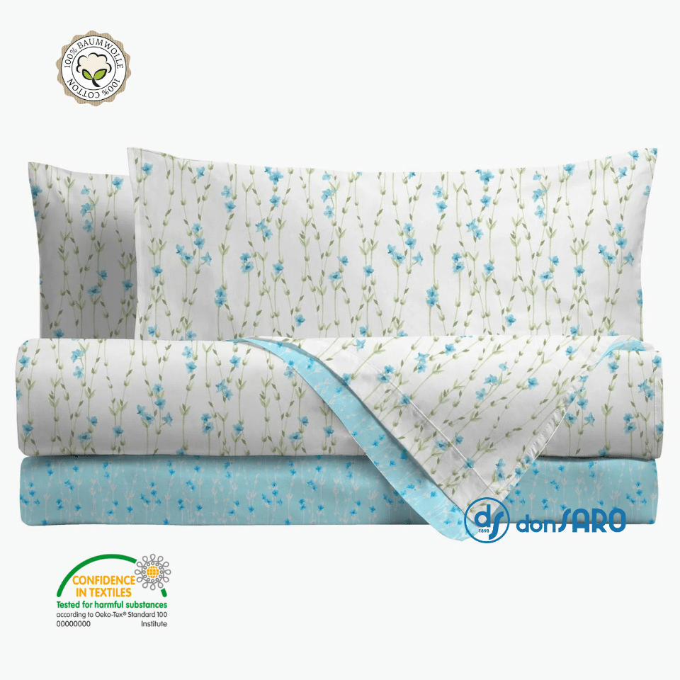 Completo letto matrimoniale floreale, Di maestro Astoria