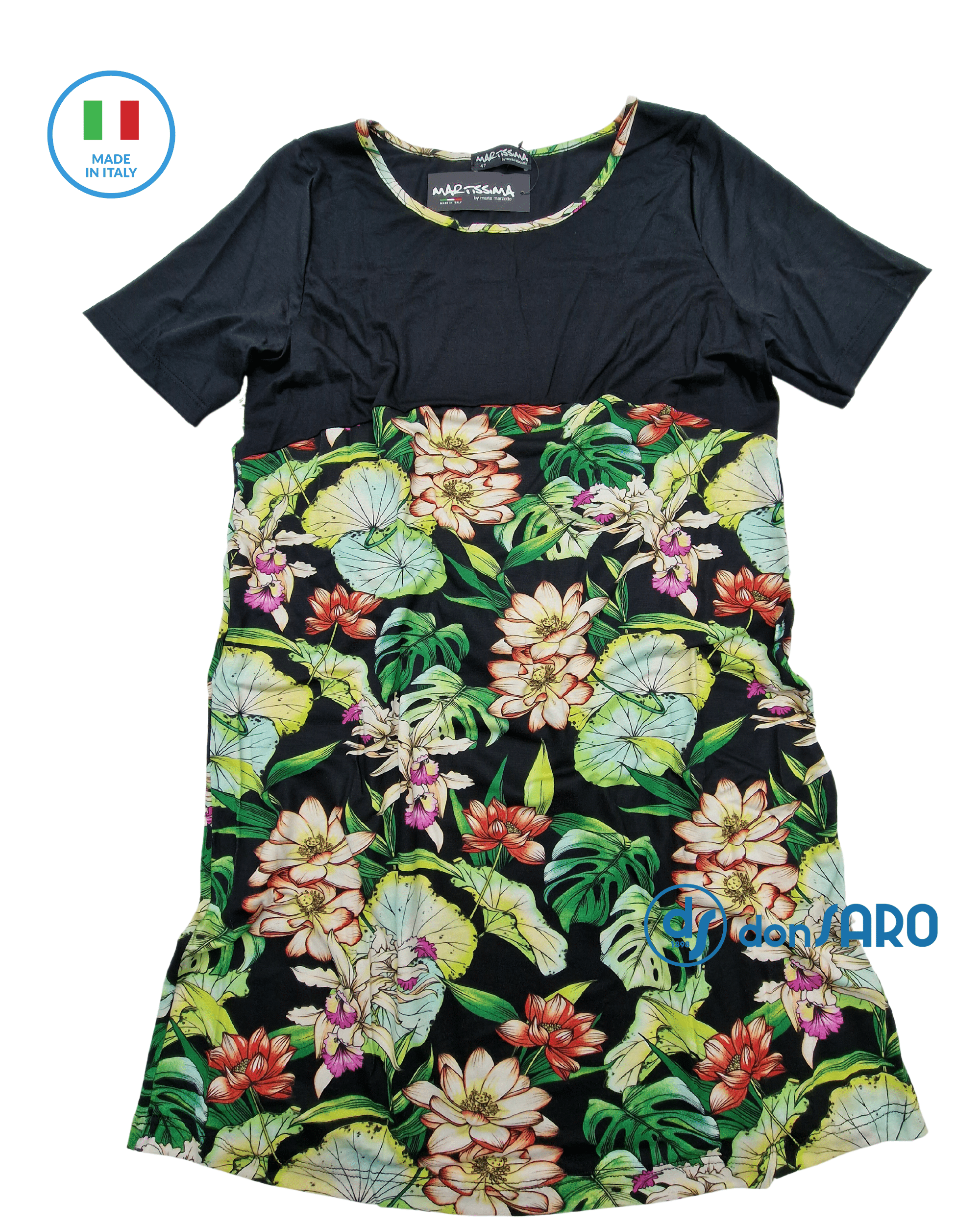 Abitino donna viscosa taglie comode Martissima 4106 - immagine 2