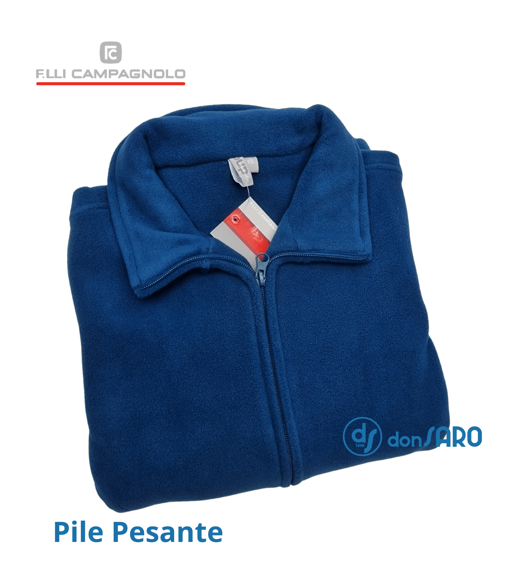 Giacca felpa donna con zip in pile pesante Campagnolo - immagine 15