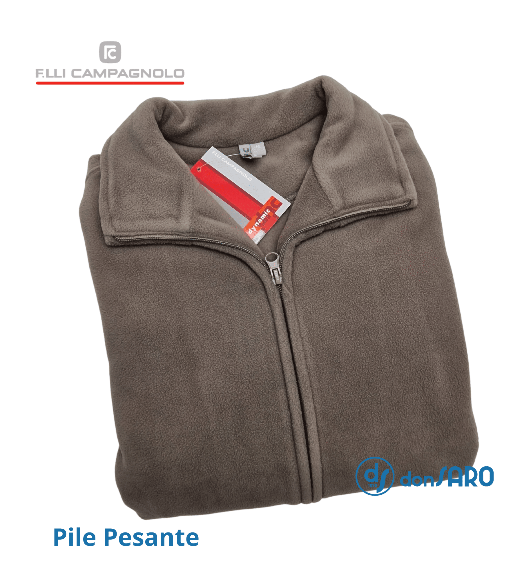 Giacca felpa donna con zip in pile pesante Campagnolo - immagine 16