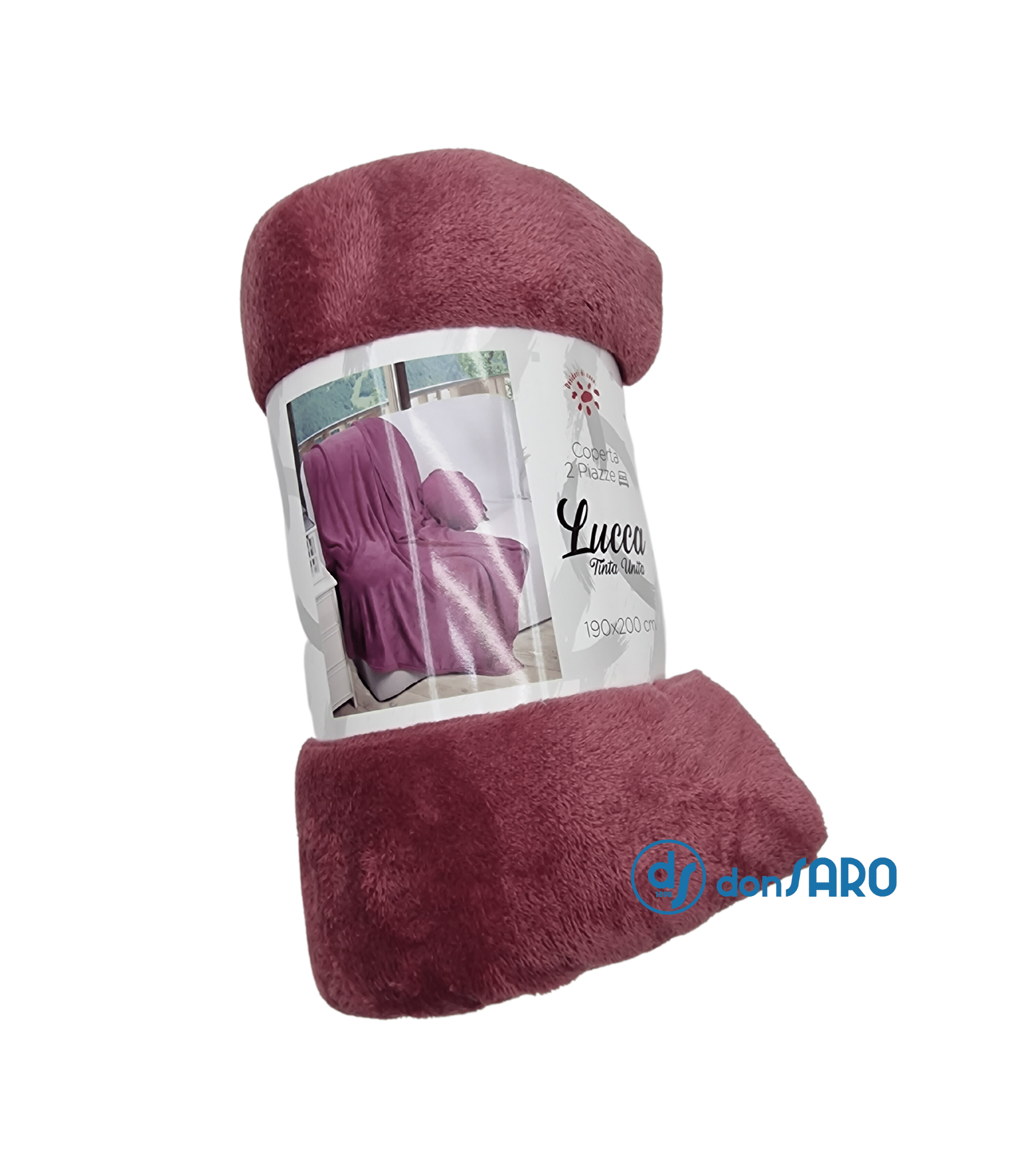 Coperta tinta unita super soft effetto cashmere, Lucca - immagine 10