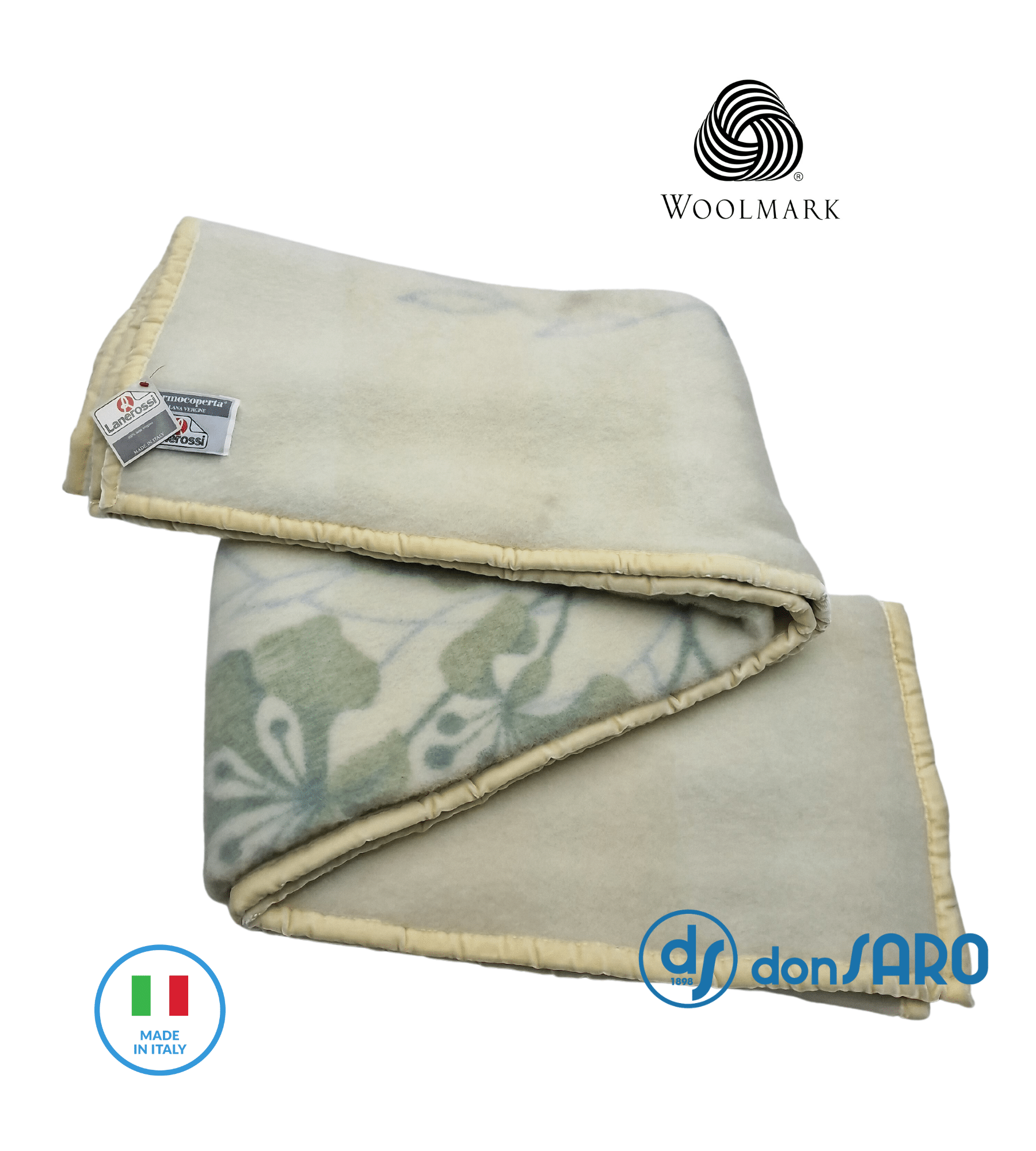 Coperta singola pura lana Lanerossi, Happidea Luxor - immagine 2
