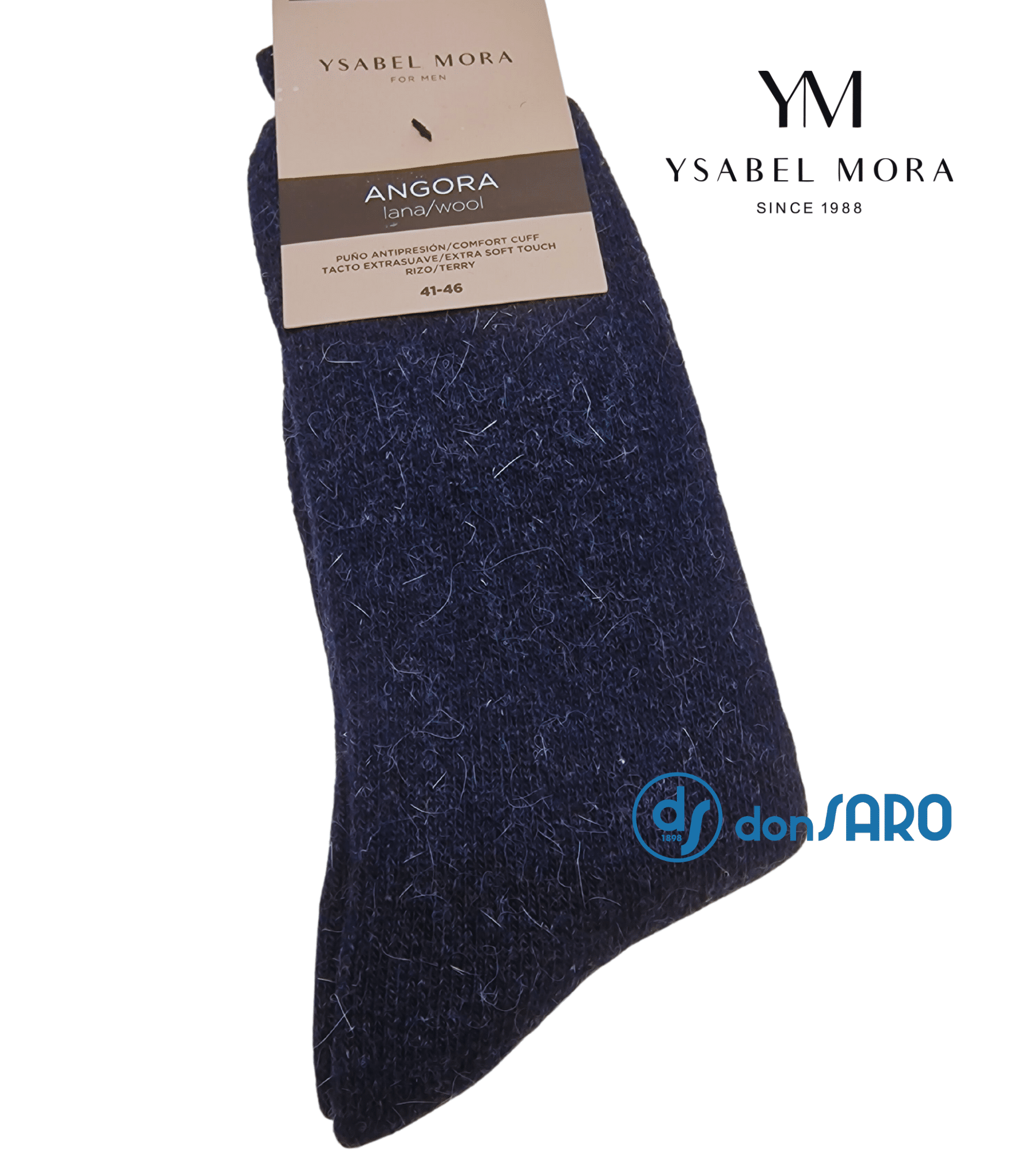 Calza corta uomo lana angora, Ysabel Mora 22346 - immagine 3