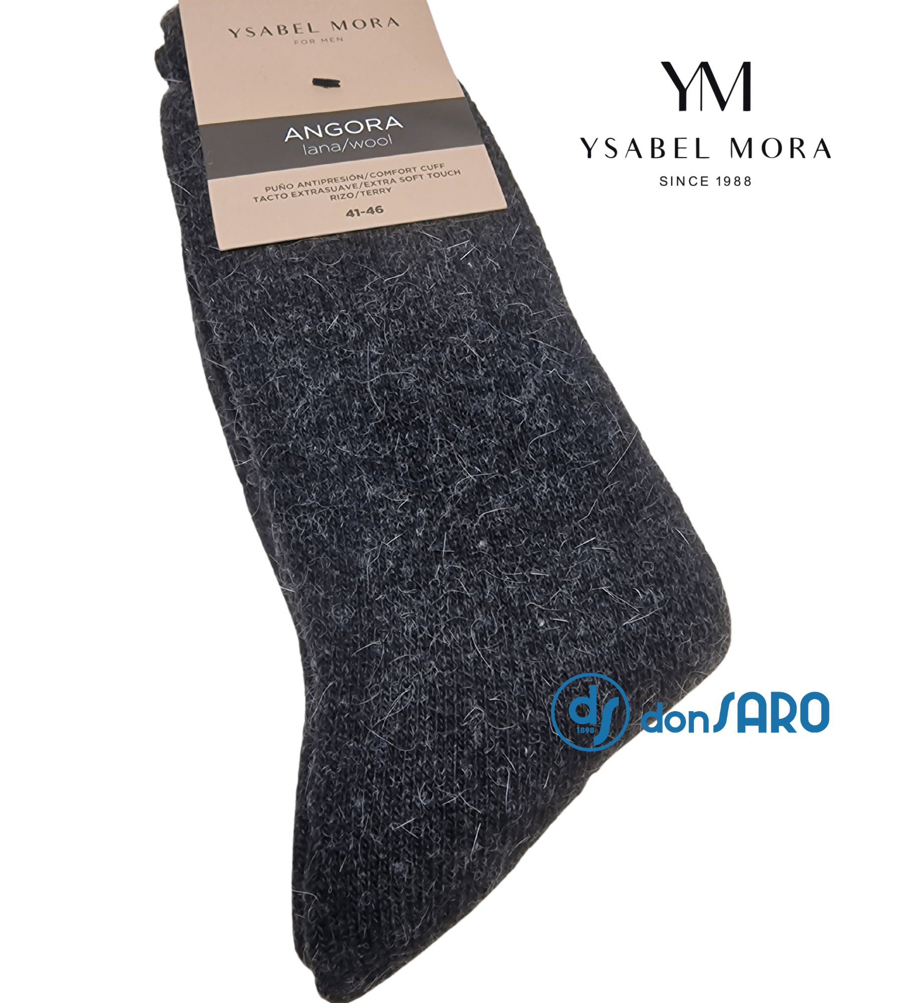 Calza corta uomo lana angora, Ysabel Mora 22346 - immagine 4