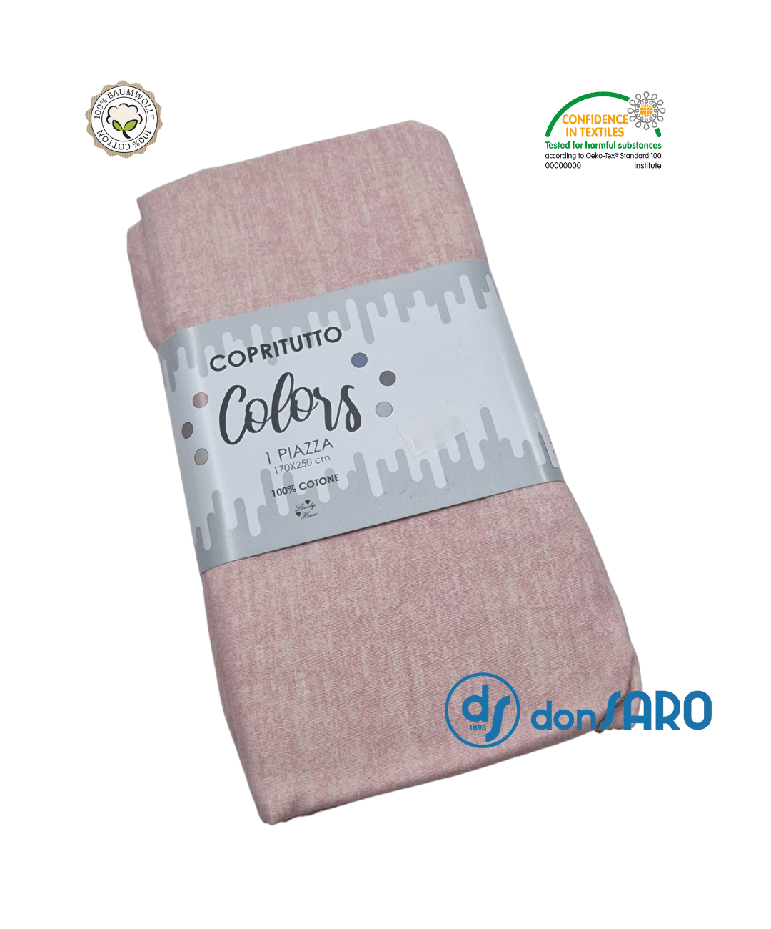Telo copridivano copritutto granfoulards, melange Colors - immagine 4