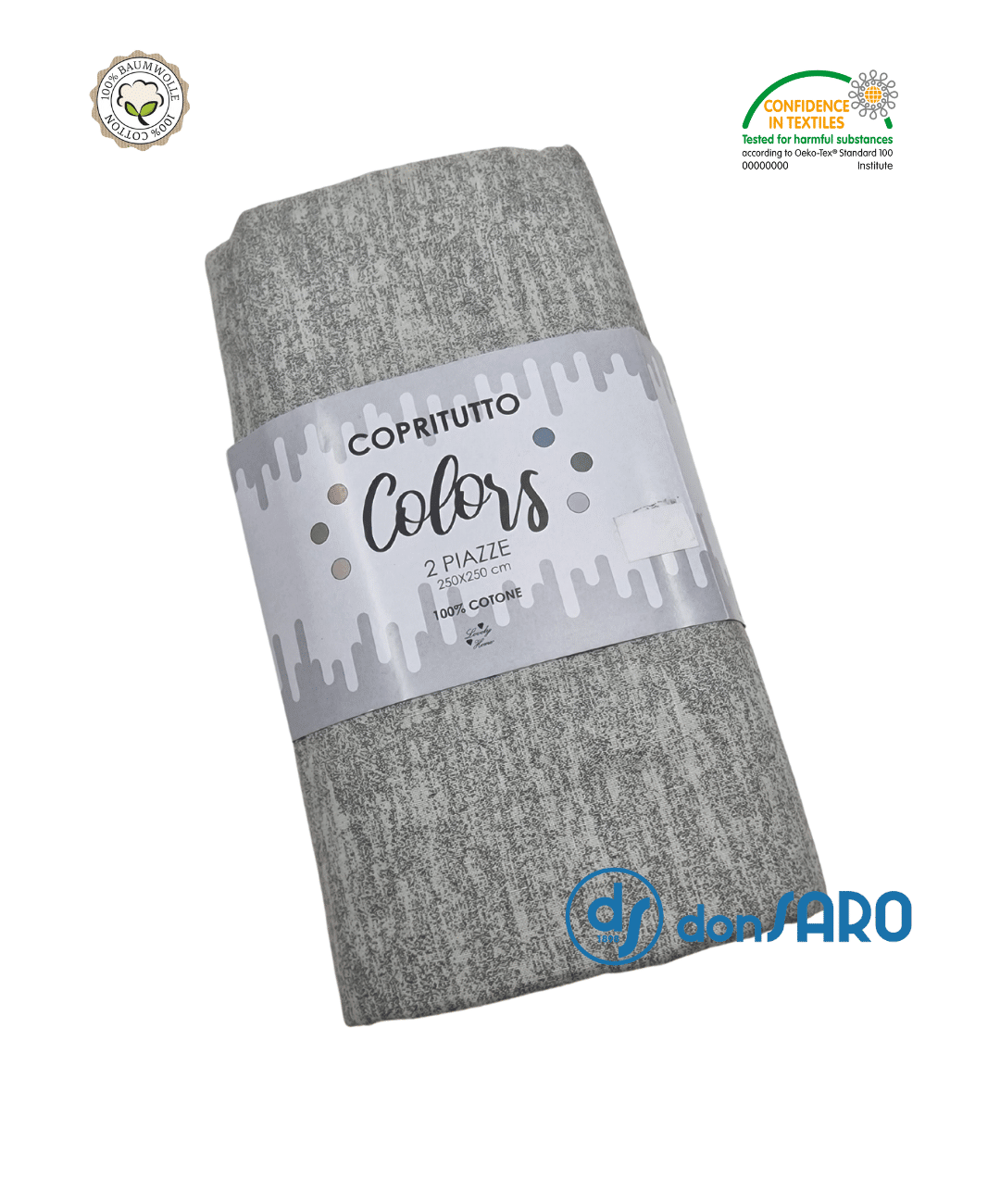 Telo copridivano copritutto granfoulards, melange Colors - immagine 10
