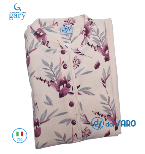 Pigiama donna caldo e morbido punto milano, Gary S50070