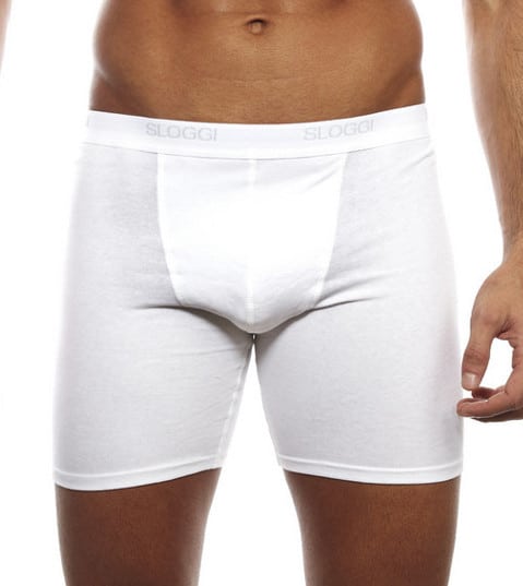 Boxer uomo Sloggi Basic Long Men in cotone elasticizzato