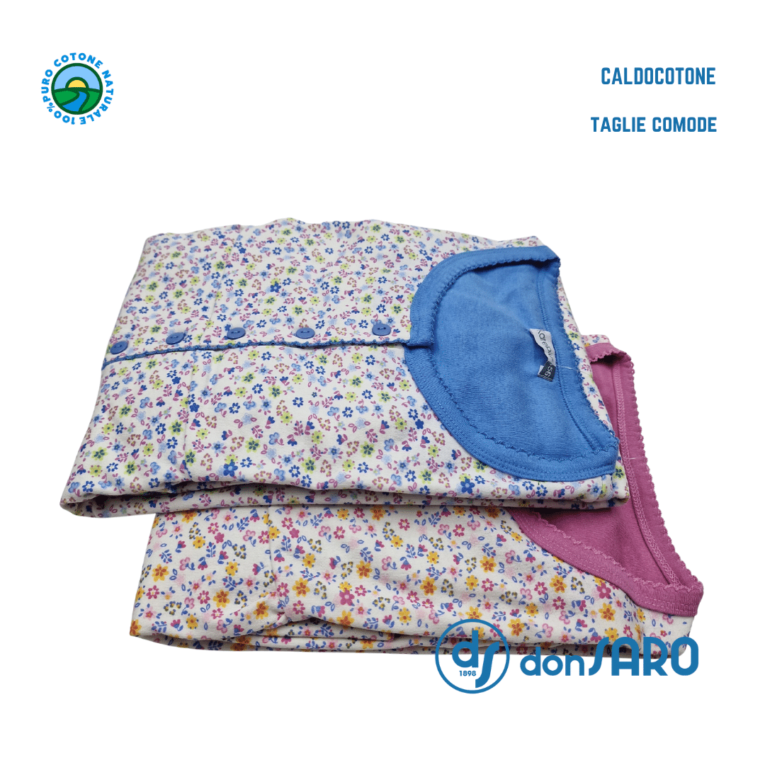 Camicia da Notte Donna Taglie Conformate Cotone Karelpiù 9018 - immagine 2