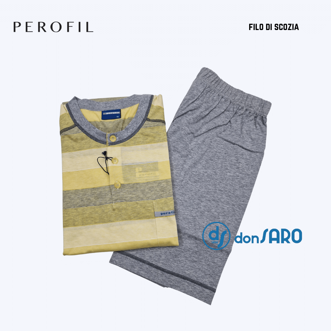 PEROFIL Pigiama Uomo estivo nice - immagine 2