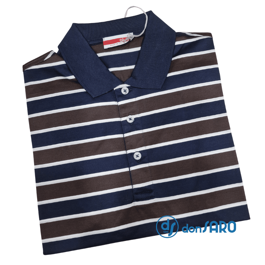 Polo uomo riga classica CLUB 50384 - immagine 2
