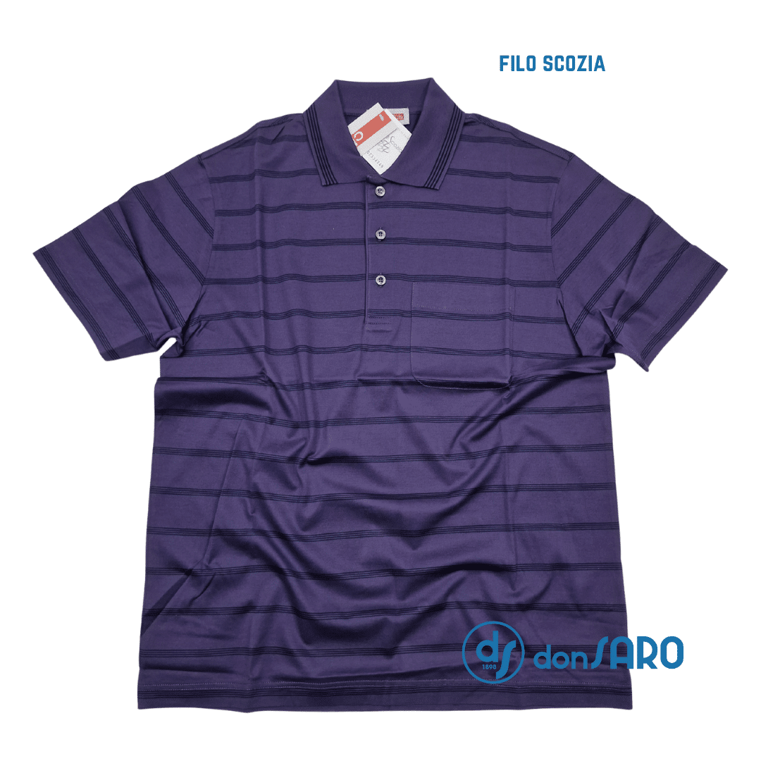 Polo Uomo Mezza Manica Filo di Scozia 50213 - immagine 3