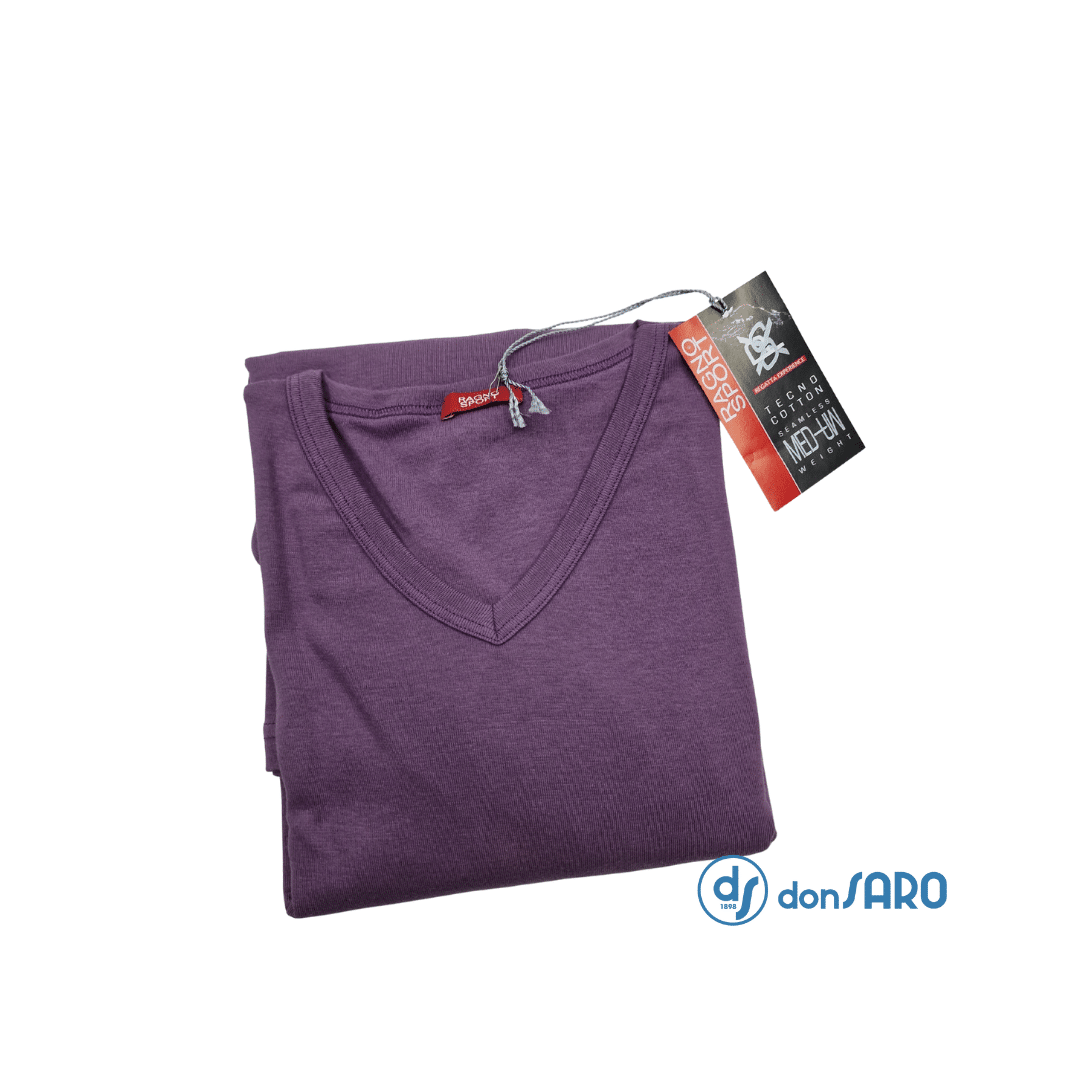 T-shirt uomo Ragno scollo a V seamless 6313V - immagine 3