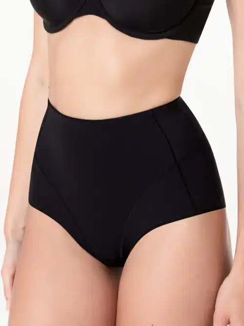intimo modellante donna invisibile colore nero