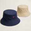 Cappello pescatore double face blu beige Norway